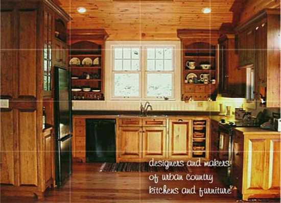 dark wood kitchen cabinets with pantry, basket drawers in a fine Muskoka home